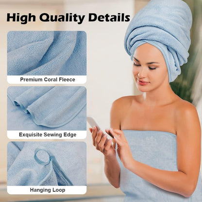 Orighty Bath Towels, Soft Feel Bath Towel, (27'' x 54'') | Highly Absorbent, Quick Drying Microfiber Towels for Body, Sport, Yoga, SPA, Fitness, Bathroom - Grey