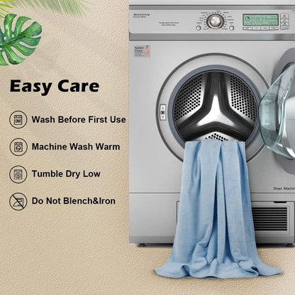 Orighty Bath Towels, Soft Feel Bath Towel, (27'' x 54'') | Highly Absorbent, Quick Drying Microfiber Towels for Body, Sport, Yoga, SPA, Fitness, Bathroom - Grey