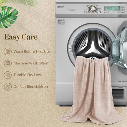 Orighty Bath Towels, Soft Feel Bath Towel, (27'' x 54'') | Highly Absorbent, Quick Drying Microfiber Towels for Body, Sport, Yoga, SPA, Fitness, Bathroom - Grey