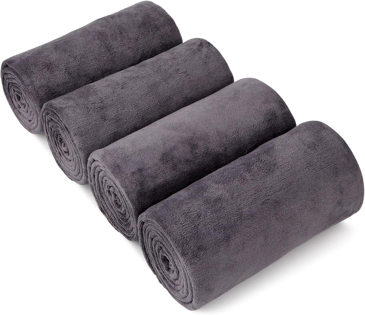 Orighty Bath Towels, Soft Feel Bath Towel, (27'' x 54'') | Highly Absorbent, Quick Drying Microfiber Towels for Body, Sport, Yoga, SPA, Fitness, Bathroom - Grey