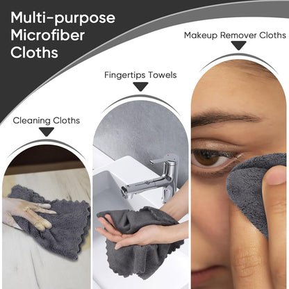 Orighty Bath Towels, Soft Feel Bath Towel, (27'' x 54'') | Highly Absorbent, Quick Drying Microfiber Towels for Body, Sport, Yoga, SPA, Fitness, Bathroom - Grey