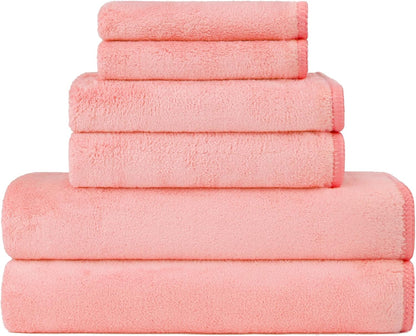 Orighty Bath Towels, Soft Feel Bath Towel, (27'' x 54'') | Highly Absorbent, Quick Drying Microfiber Towels for Body, Sport, Yoga, SPA, Fitness, Bathroom - Grey