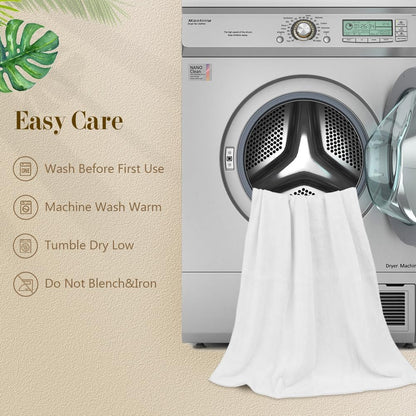 Orighty Bath Towels, Soft Feel Bath Towel, (27'' x 54'') | Highly Absorbent, Quick Drying Microfiber Towels for Body, Sport, Yoga, SPA, Fitness, Bathroom - Grey