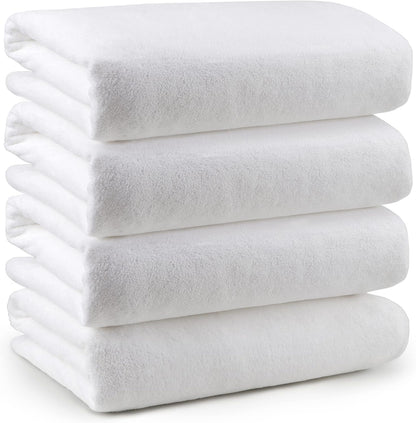 Orighty Bath Towels, Soft Feel Bath Towel, (27'' x 54'') | Highly Absorbent, Quick Drying Microfiber Towels for Body, Sport, Yoga, SPA, Fitness, Bathroom - Grey