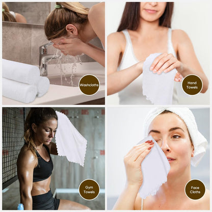 Orighty Bath Towels, Soft Feel Bath Towel, (27'' x 54'') | Highly Absorbent, Quick Drying Microfiber Towels for Body, Sport, Yoga, SPA, Fitness, Bathroom - Grey
