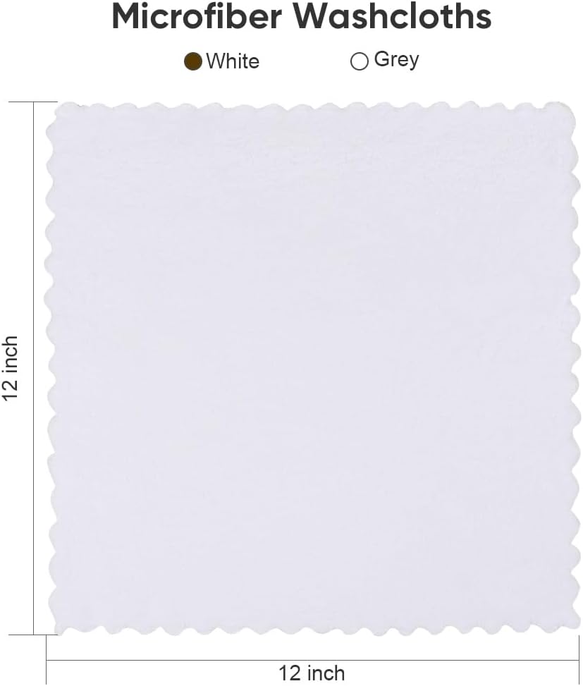 Orighty Bath Towels, Soft Feel Bath Towel, (27'' x 54'') | Highly Absorbent, Quick Drying Microfiber Towels for Body, Sport, Yoga, SPA, Fitness, Bathroom - Grey