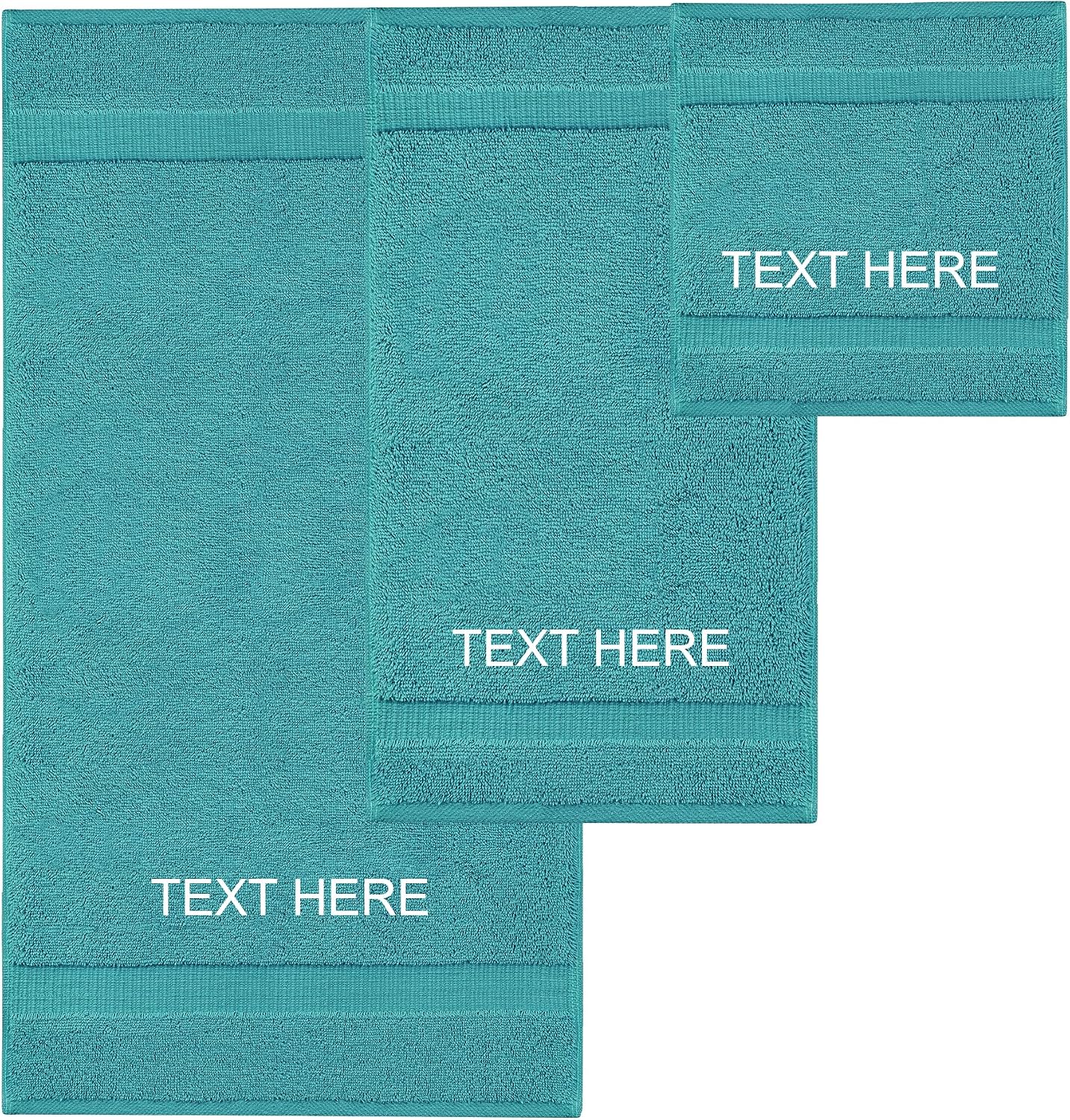 100% Cotton 4-Pack Bath Towels 27x54, Gray