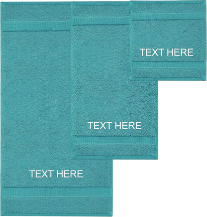 100% Cotton 4-Pack Bath Towels 27x54, Gray