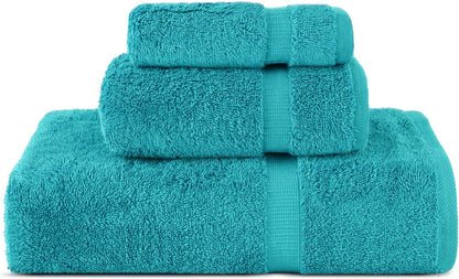 100% Cotton 4-Pack Bath Towels 27x54, Gray