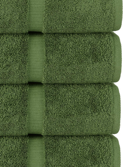 100% Cotton 4-Pack Bath Towels 27x54, Gray