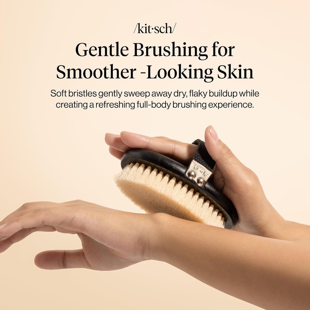 Dry Brushing Body Brush for Lymphatic Drainage