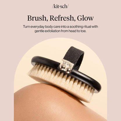 Dry Brushing Body Brush for Lymphatic Drainage