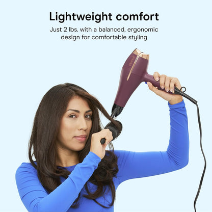 InfinitiPRO Hair Dryer with Diffuser & Concentrator, 1875W, Black