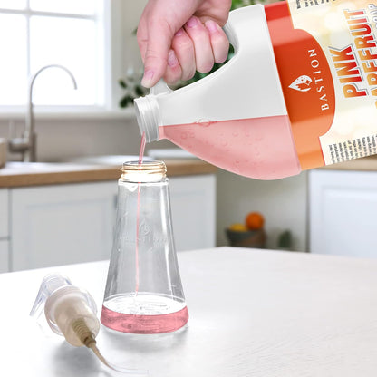 Pink Grapefruit Foaming Antibacterial Hand Soap Refill 1 Gallon (128 oz) Refreshing Pink Grapefruit Scent Bulk Hand Soap-Made In The USA.