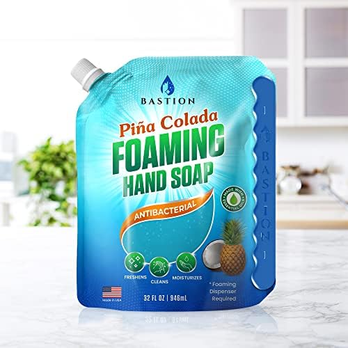 Pink Grapefruit Foaming Antibacterial Hand Soap Refill 1 Gallon (128 oz) Refreshing Pink Grapefruit Scent Bulk Hand Soap-Made In The USA.