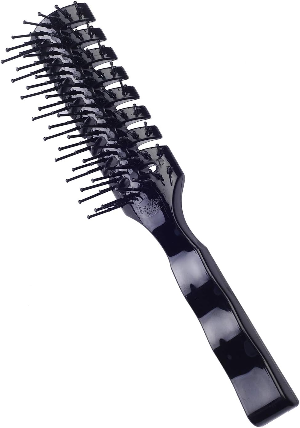 Mens Vented Hair Brush for Blow Drying, Anti Static Vent Hairbrush for Styling Fine, Curly, Wavy, Wet or Dry Hair