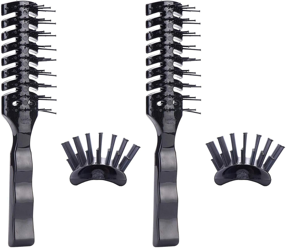 Mens Vented Hair Brush for Blow Drying, Anti Static Vent Hairbrush for Styling Fine, Curly, Wavy, Wet or Dry Hair