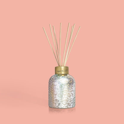Reed Diffuser - Reed Diffuser Set Includes Scented Oil, Sticks, and Mercury Iridescent Glass Bottle - Home Decor Room Fresheners - Volcano (5.7 fl oz)
