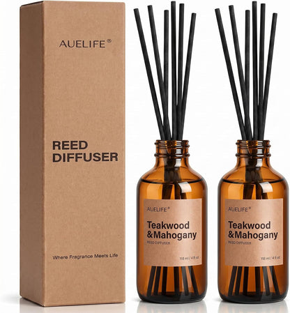 Reed Diffuser for Home, Coastal Citrus Scent Diffuser 2 Pack 8Fl Oz