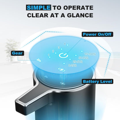 Automatic Soap Dispenser Touchless, 13.5oz Rechargeable Liquid Pump