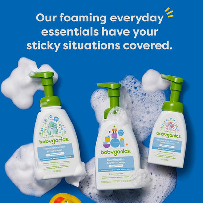 Alcohol-Free Foaming Hand Sanitizer, Pump Bottle, Fragrance Free, 8.45 oz