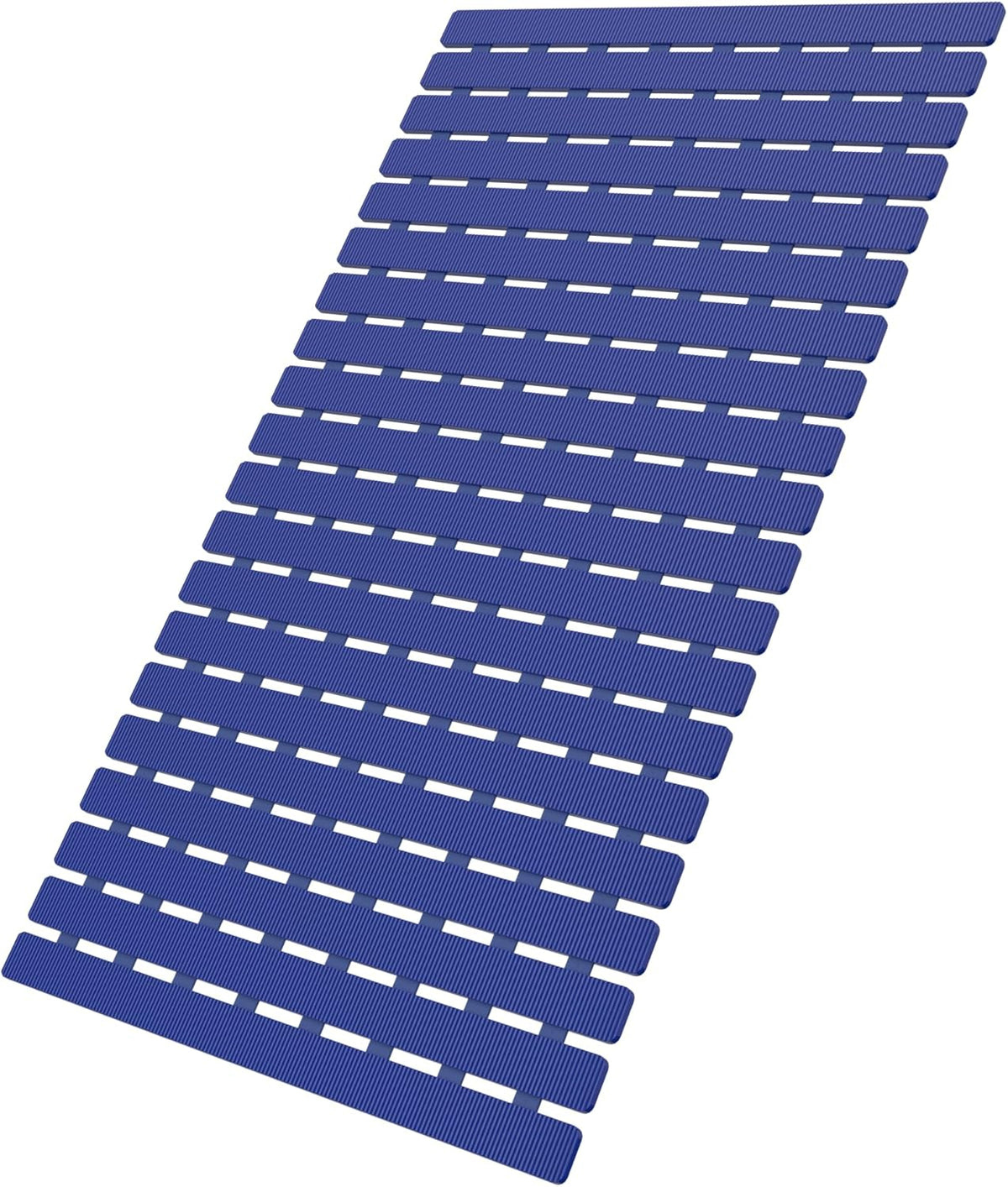Bathtub Mat Non Slip, Shower Mat for Inside Shower, Suction Cups Design and Drain Holes, 27.5 X 15.7 Inch, Bathroom Essentials Safe, Easy to DIY Cut, Soft and Eco-Friendly Materials
