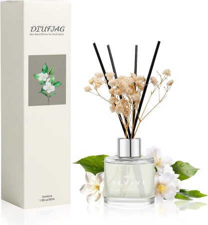3 Pack Fragrance Reed Diffuser, 50ML Lavender Jasmine Lemongrass