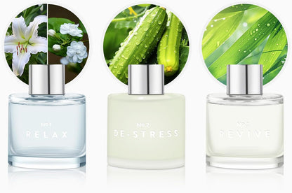 3 Pack Fragrance Reed Diffuser, 50ML Lavender Jasmine Lemongrass