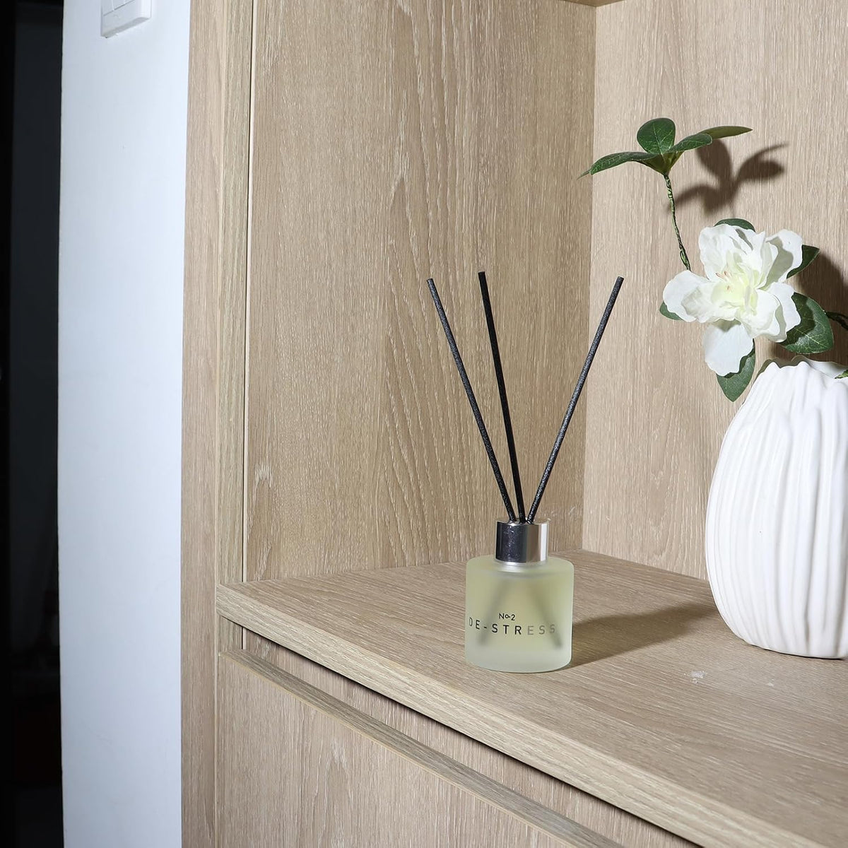 3 Pack Fragrance Reed Diffuser, 50ML Lavender Jasmine Lemongrass