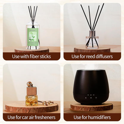 3 Pack Fragrance Reed Diffuser, 50ML Lavender Jasmine Lemongrass