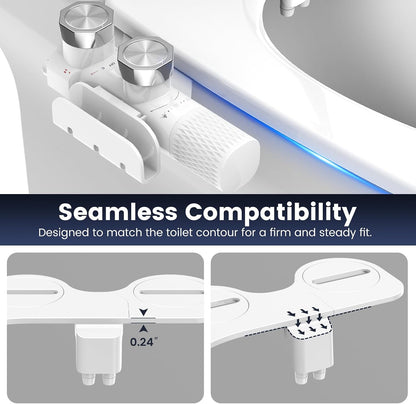 Bidet Attachment for Toilet with Filter, Bidet Toilet Seat