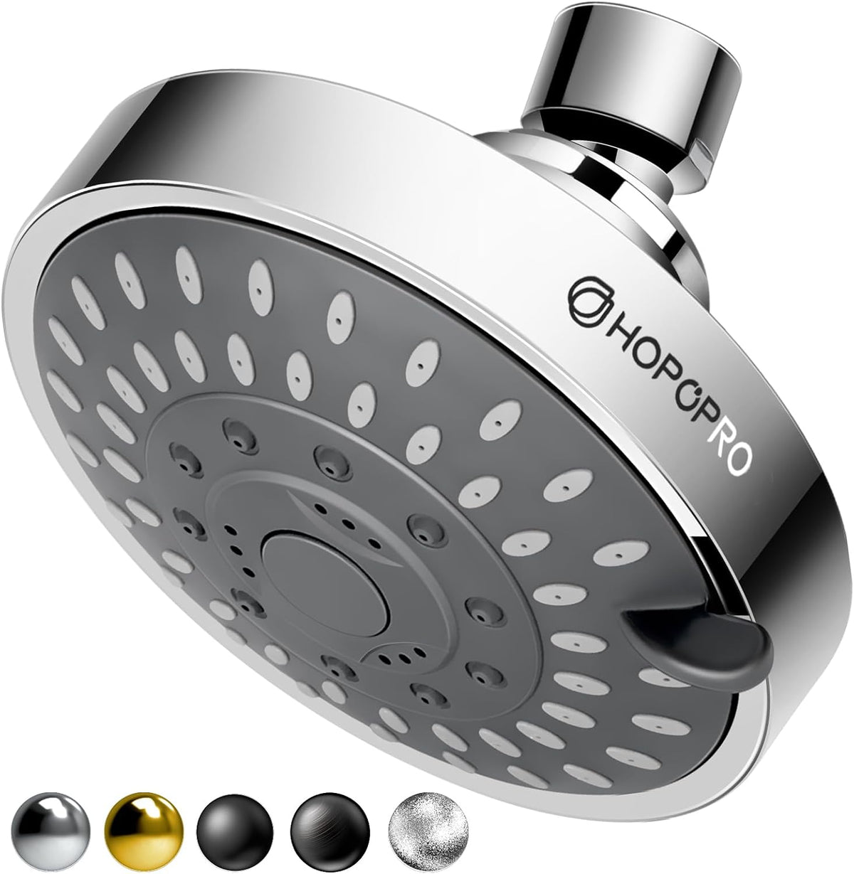 High Pressure Shower Head, 5-Mode Fixed Showerhead, NBC Recommended