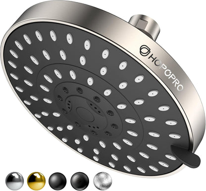 High Pressure Shower Head, 5-Mode Fixed Showerhead, NBC Recommended