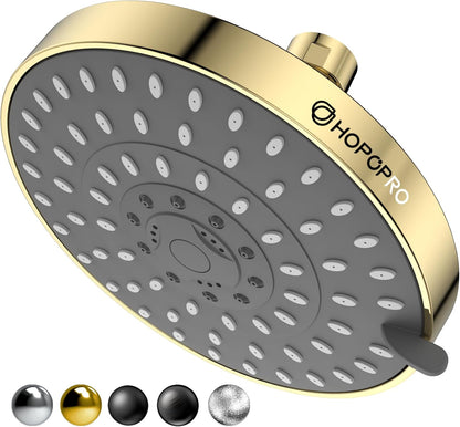 High Pressure Shower Head, 5-Mode Fixed Showerhead, NBC Recommended