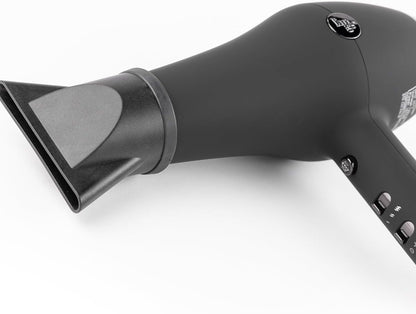 Soleil Professional Hair Dryer | Fast Drying Ionic Blow Dryer for Frizz-Free Results | 3 Heat Settings with Cool Shot Feature | Lightweight Hairdryer with Concentrator 1875W | Blush