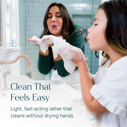 Foaming Hand Soap Refill - Plant-Powered Natural Hand Soap As Seen on TikTok, Non-Toxic, Sulfate-Free Liquid Soap, Moisturizing Foam Handwash Liquid (Lavender & Vanilla, 48 fl oz)
