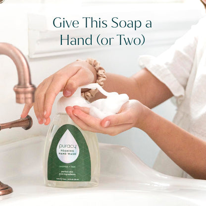 Foaming Hand Soap Refill - Plant-Powered Natural Hand Soap As Seen on TikTok, Non-Toxic, Sulfate-Free Liquid Soap, Moisturizing Foam Handwash Liquid (Lavender & Vanilla, 48 fl oz)