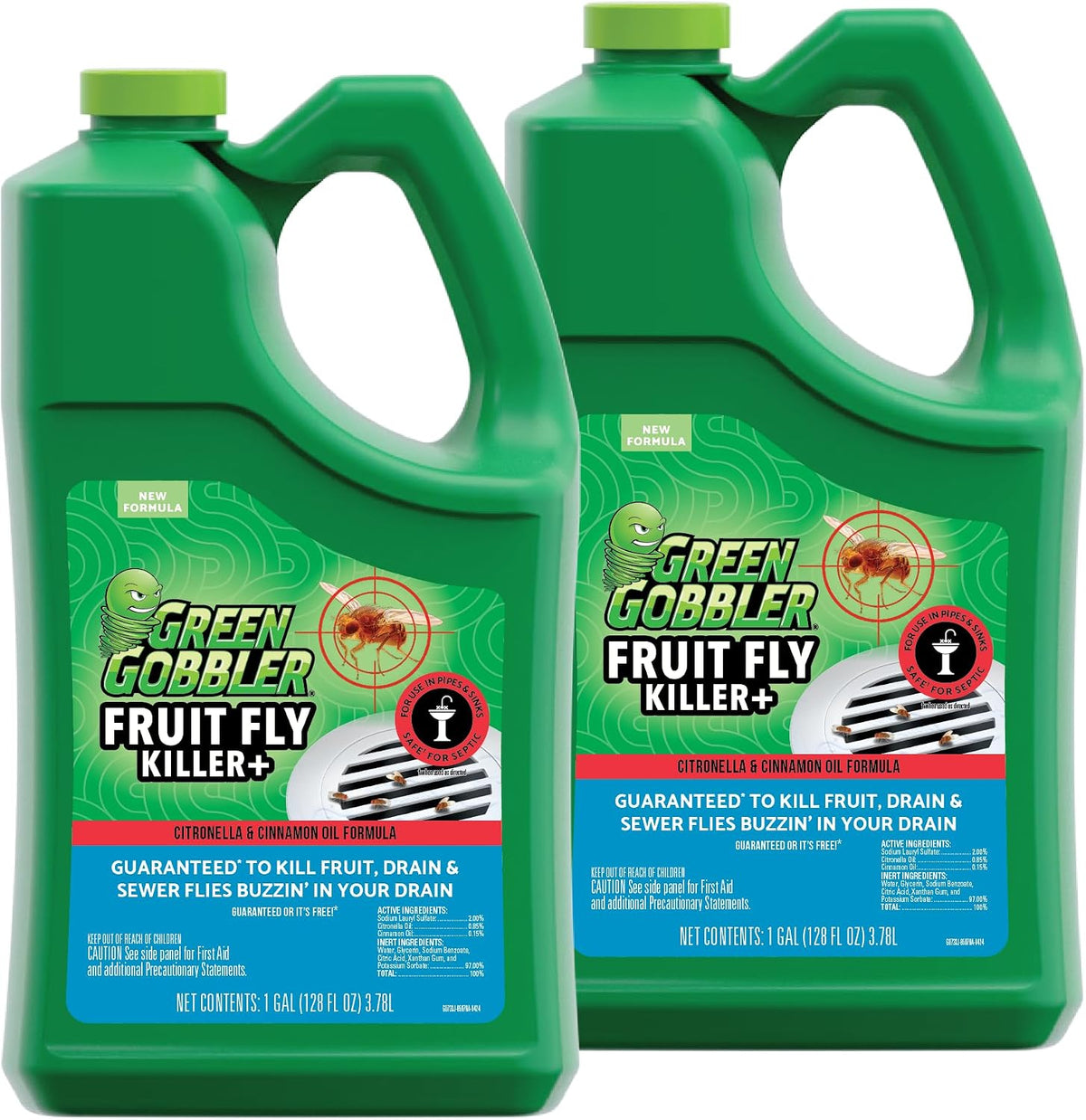 Fruit Fly Killer Plus 32 oz Gel Treatment Drain Sewer Flies