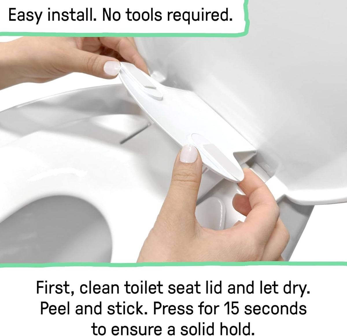 ity Flip & Sit Potty Seat (White) – Easy to Set Up & Remove Potty Training Seat That Attaches to Adult Toilet Seat