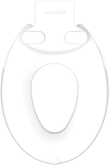 ity Flip & Sit Potty Seat (White) – Easy to Set Up & Remove Potty Training Seat That Attaches to Adult Toilet Seat