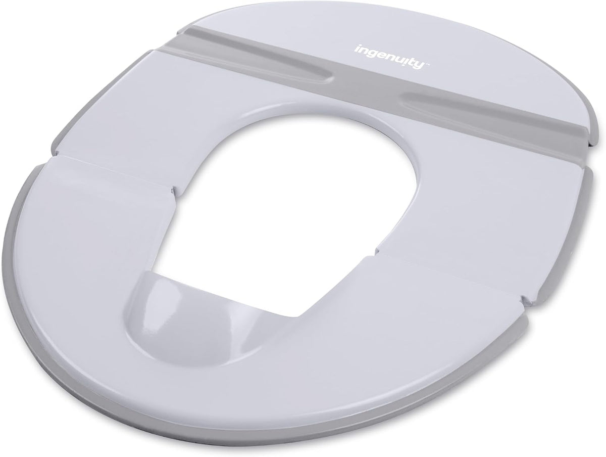 ity Flip & Sit Potty Seat (White) – Easy to Set Up & Remove Potty Training Seat That Attaches to Adult Toilet Seat