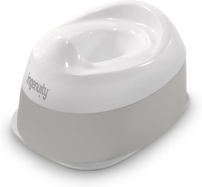 ity Flip & Sit Potty Seat (White) – Easy to Set Up & Remove Potty Training Seat That Attaches to Adult Toilet Seat
