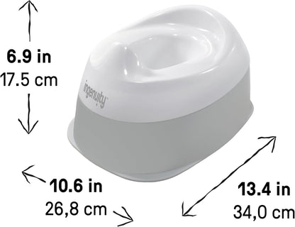 ity Flip & Sit Potty Seat (White) – Easy to Set Up & Remove Potty Training Seat That Attaches to Adult Toilet Seat