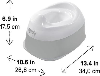 ity Flip & Sit Potty Seat (White) – Easy to Set Up & Remove Potty Training Seat That Attaches to Adult Toilet Seat