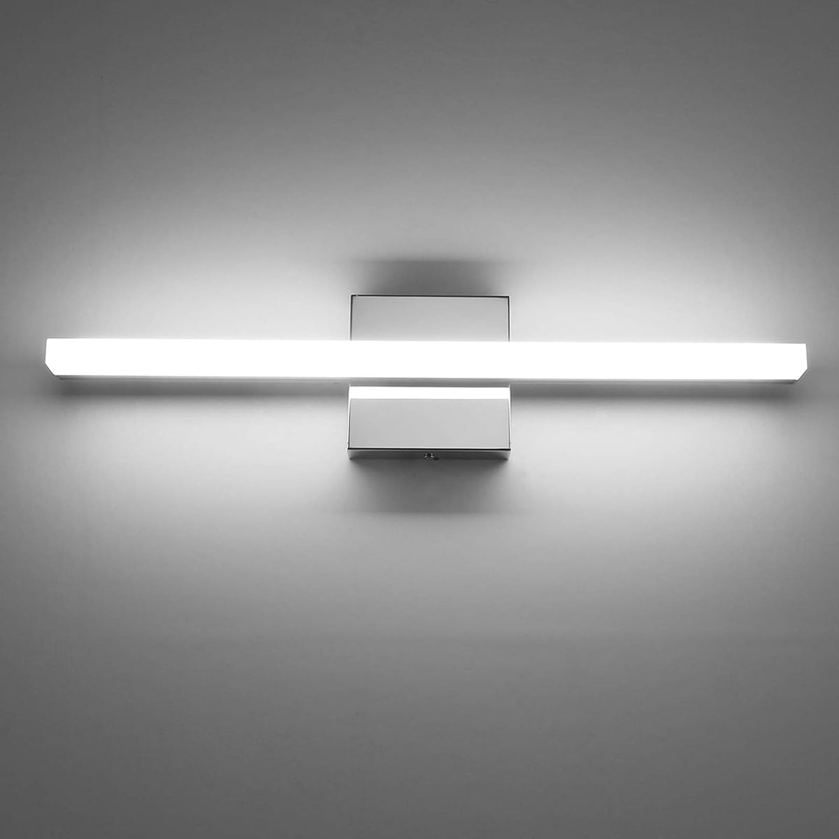 2 Pack Battery Operated Bathroom Mirror Lights Bar for Vanity Stick on, Rechargeable 14 Days Extended Battery Life Bright Make up Lighting Cordless 360° Adjustable Luces para Espejo for Desk