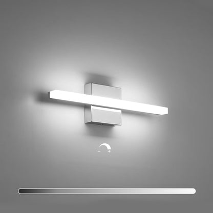 2 Pack Battery Operated Bathroom Mirror Lights Bar for Vanity Stick on, Rechargeable 14 Days Extended Battery Life Bright Make up Lighting Cordless 360° Adjustable Luces para Espejo for Desk