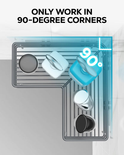 Corner Shower Shelves, Adhesive Shower Caddy, Bathroom Organization