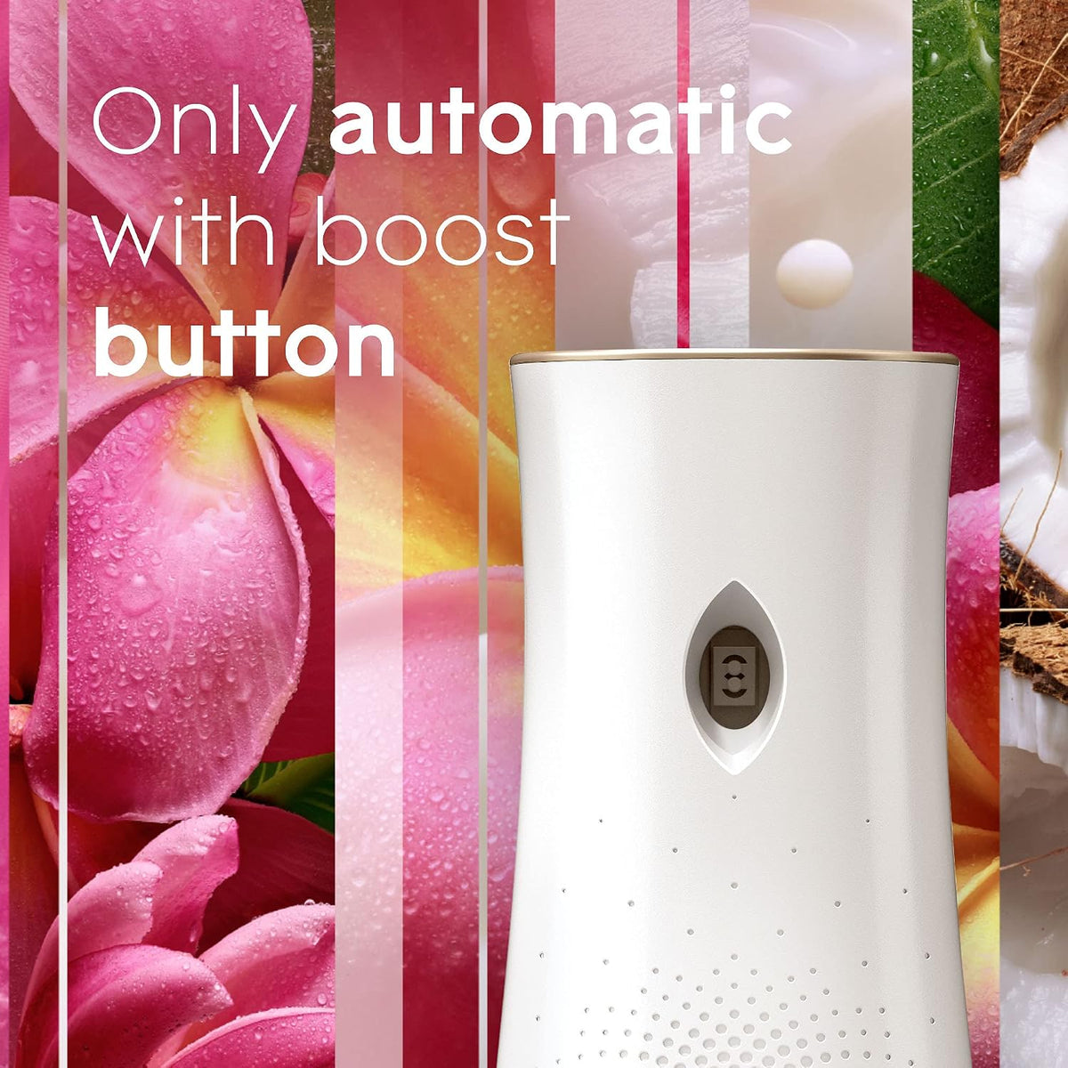 Automatic Spray Air Freshener Kit, Clean Linen, Holder + 2 Refills