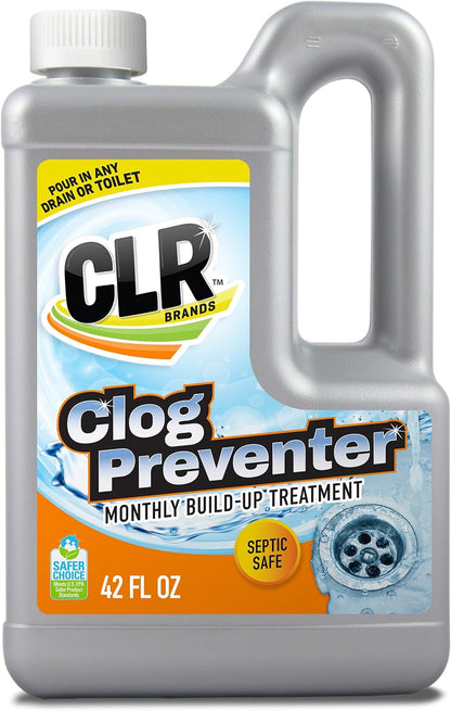 Clear Pipes & Drains Clog Remover and Cleaner, 42 oz.. Bottle