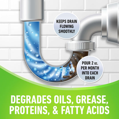 Clear Pipes & Drains Clog Remover and Cleaner, 42 oz.. Bottle